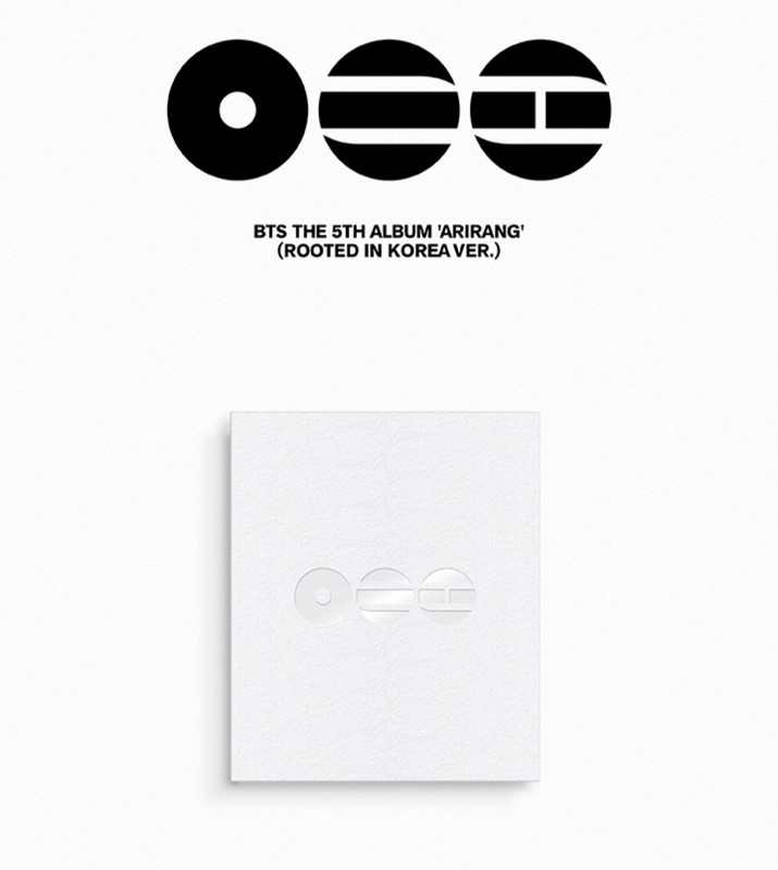 BTS The 5th Album ‘ARIRANG’ (Rooted In Korea Ver.) New & Sealed