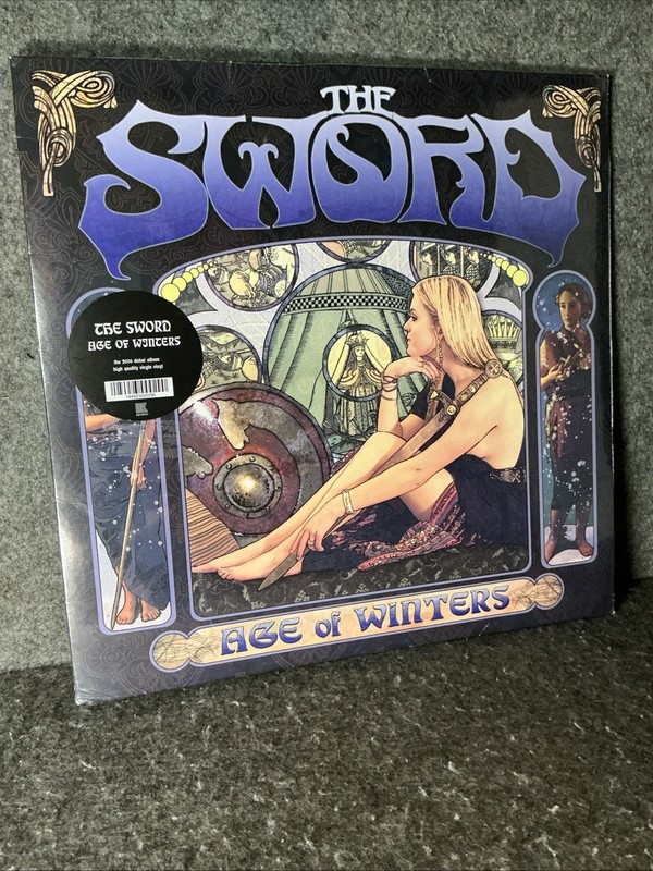 THE SWORD Age of Winters Vinyl LP High Quality Virgin Vinyl