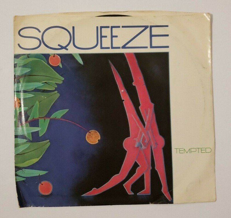 SQUEEZE Tempted / Trust 45 with PicSleeve PAUL CARRACK