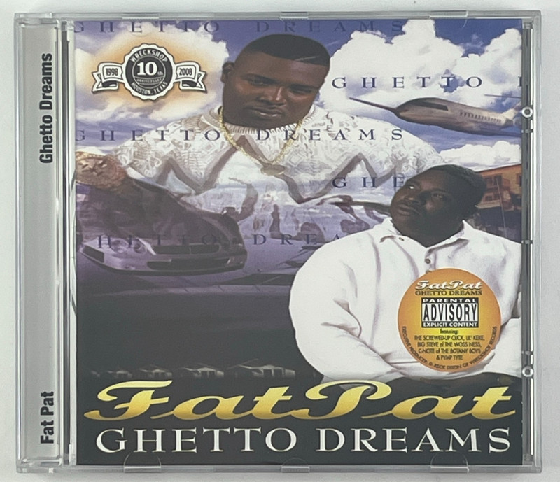 Fat Pat – Ghetto Dreams CD (2008) Wreckshop Records Houston H-Town Texas Rap