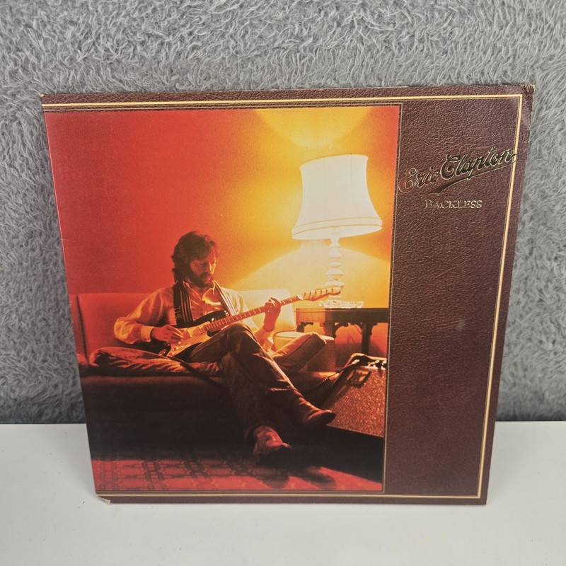 Eric Clapton Backless LP 12″ Vinyl Record 1978 RSO Records ‎RS-1-3039