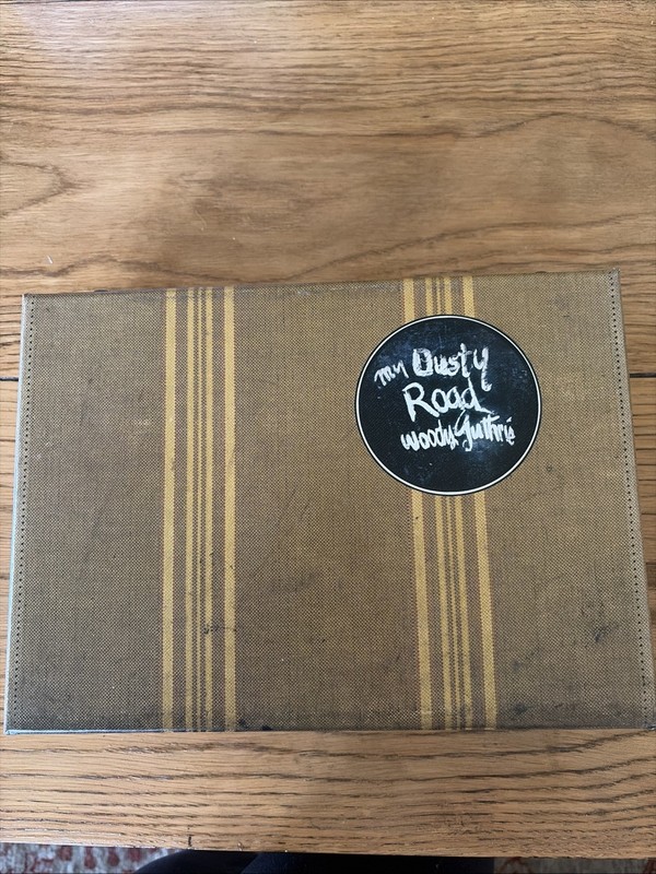 Woody Guthrie My Dusty Road 4 CD Suitcase With Booklet