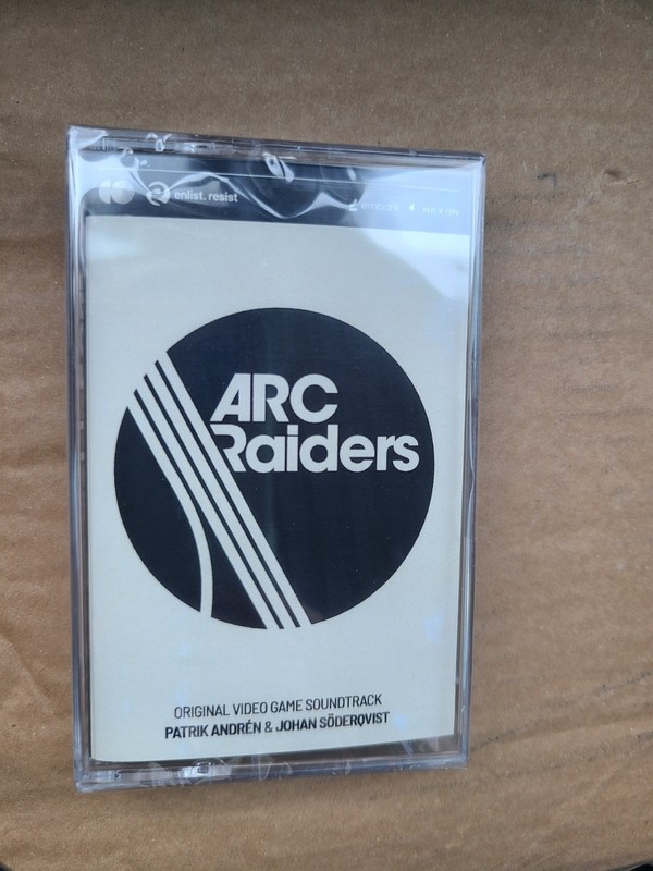 Arc Raiders Soundtrack Cassette Tape Album Limited Edition – OFFICIAL – 1/2000,