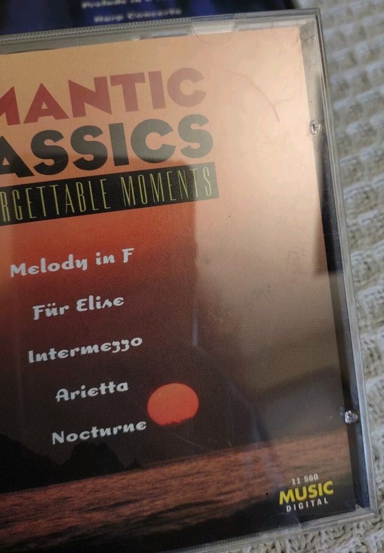 Two Vintage 1994 CD's: Romantic Classics For Unforgettable Moments. Collectable gallery
