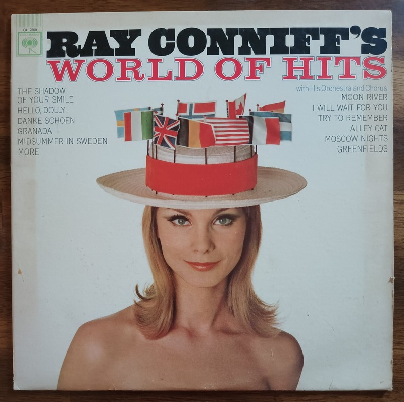 Ray Conniff’s World Of Hits Vintage Vinyl LP Record Album Printed In the U.S.A.