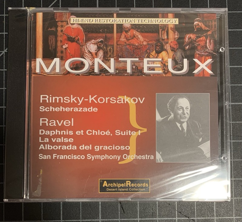 Rimsky-Korsakov / Monteux – Daphnis [New CD] Sealed