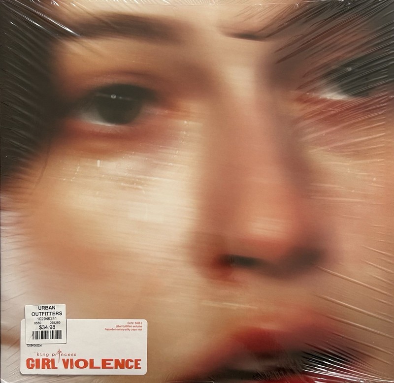 King Princess – Girl Violence – New Mommy Milky Cream Vinyl LP Hip Hop Rap