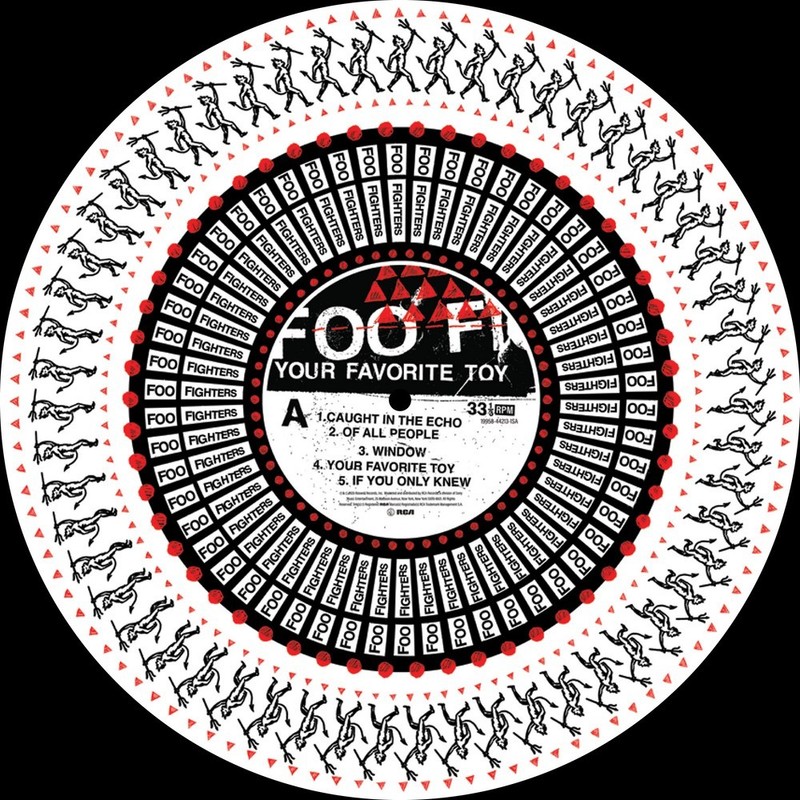 Foo Fighters Your Favourite Toy Vinyl Zoetrope Blood Records 1/3000 PRE-ORDER