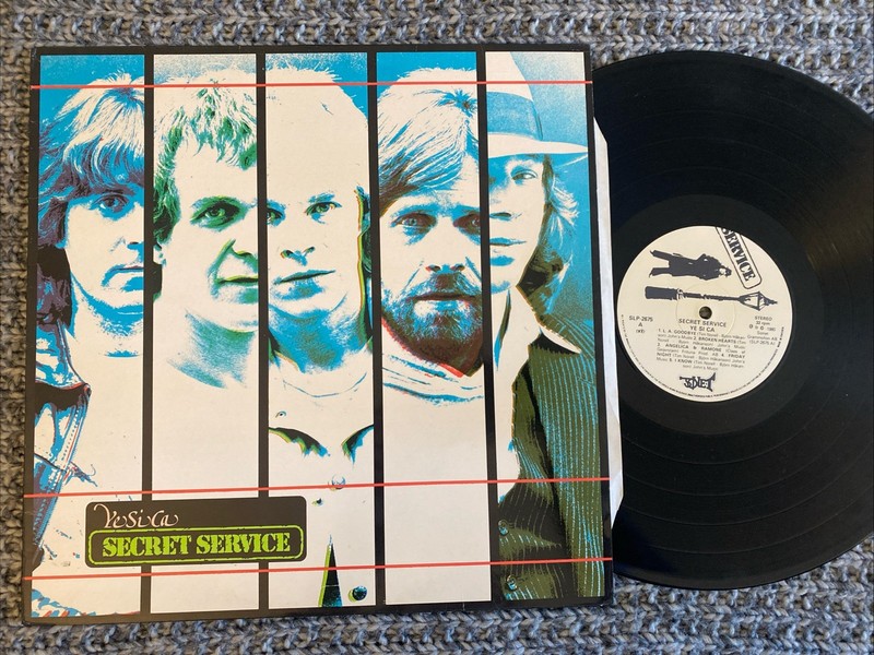 Secret Service Lp Ye Si Ca 1981 N. M Original Press