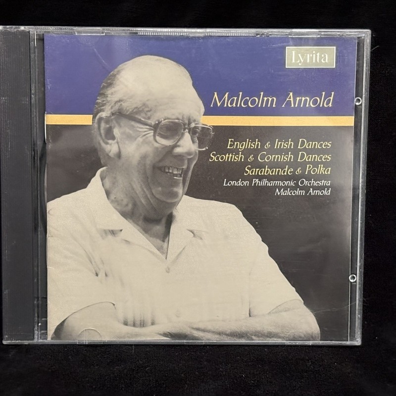 MALCOLM ARNOLD conducts his English & Irish Dances etc LYRITA CD UK 1990 TAS RI
