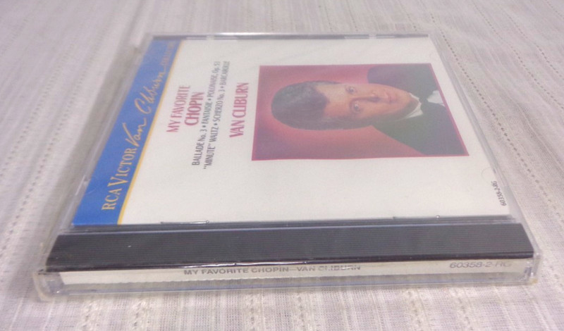 Van Cliburn - My Favorite Chopin CD 1990 RCA Victor Sealed New! gallery