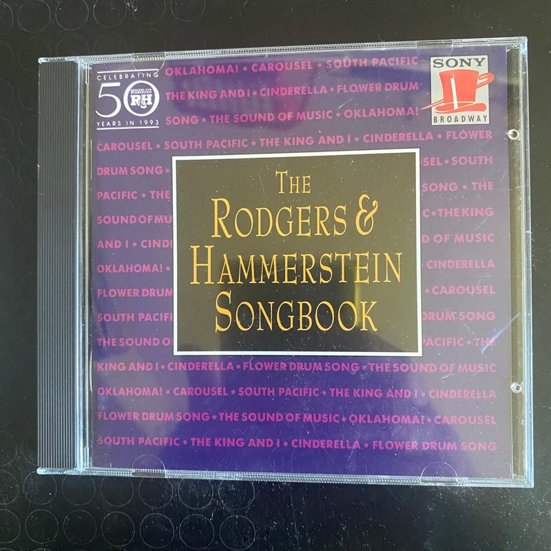 Rodgers & Hammerstein Songbook CD 1993 Broadway Musical Showtunes Sony