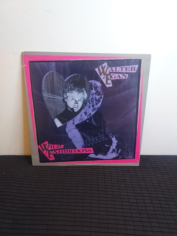 Walter Egan~Wild Exhibitions Vinyl LP~1983 Backstreet MCA Records~BSR-5400