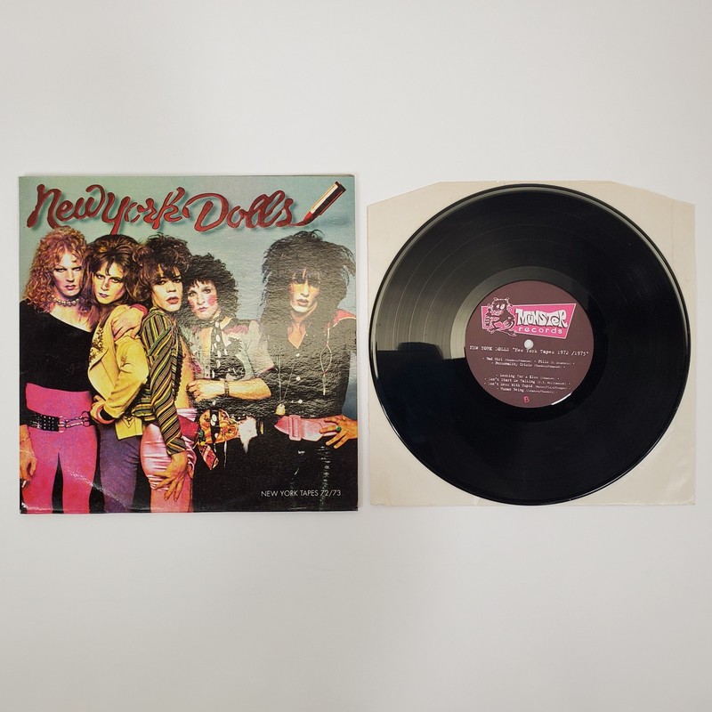 VTG New York Dolls New York Tapes 72/73 10” Vinyl LP 2000 Munster MR167