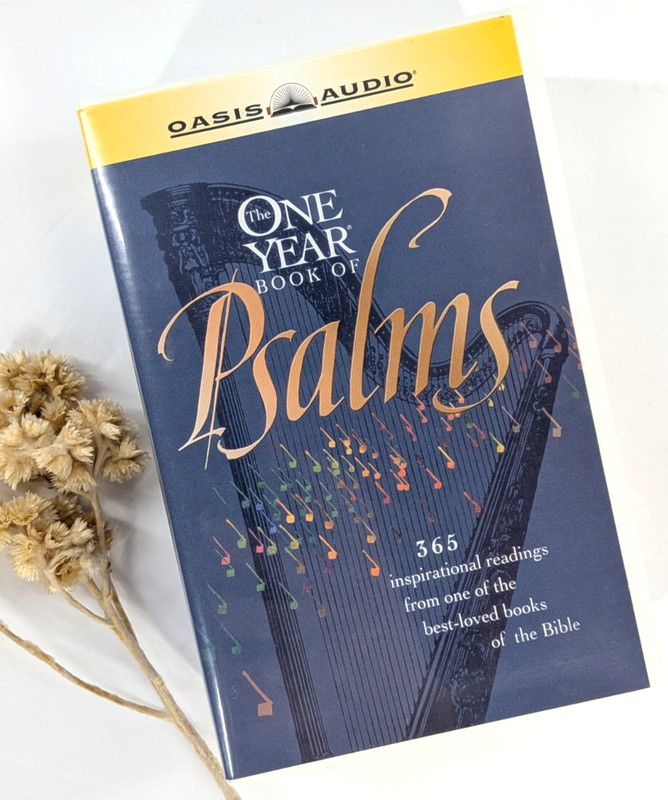 8 CASSETTE SET!✝️Oasis Audio One Year Book of Psalms 365 Readings 2002 Tyndale