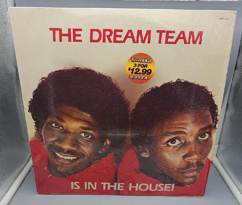 The Dream Team – Is In The House! (1985 Vinyl 12″ Single) Pioneers of Hip/Hop