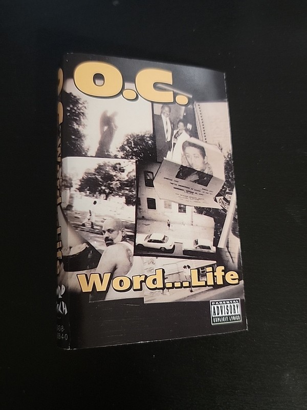 RARE! 1994 O.C. Word…Life WILD PITCH Records Cassette Tape DITC «INSERT ONLY»