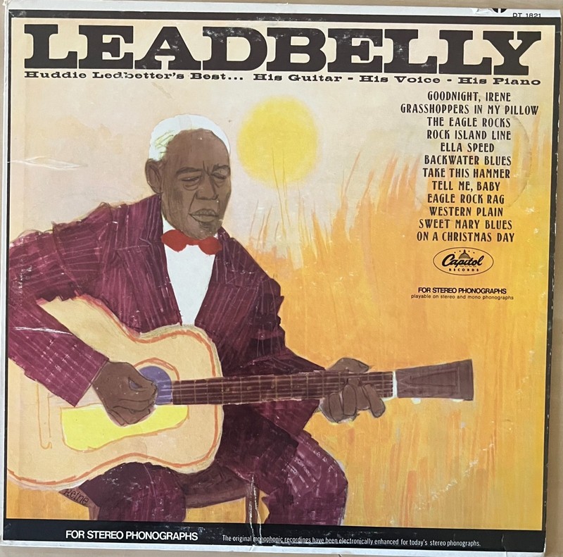 NEAR MINT «Leadbelly» LP 1962 Capitol Stereo (enhanced)