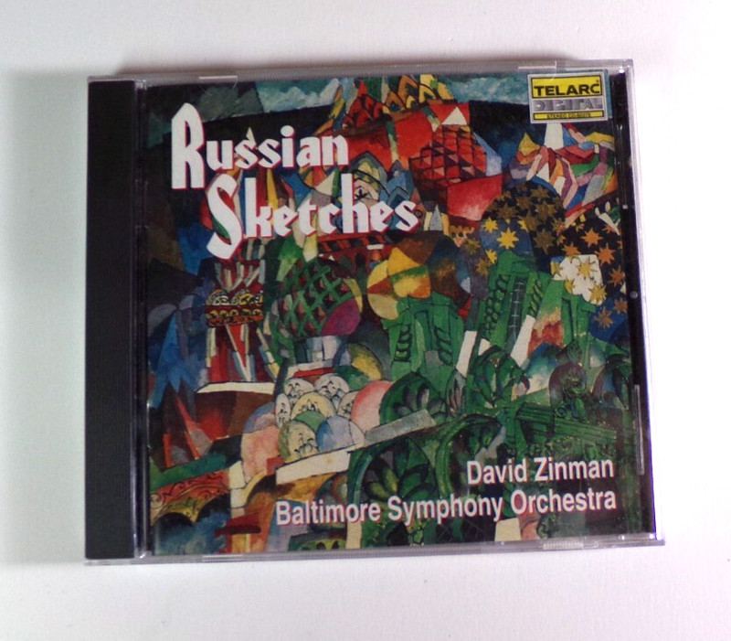 RUSSIAN SKETCHES; David Zinman, Conductor; CD (1995) VERY GOOD
