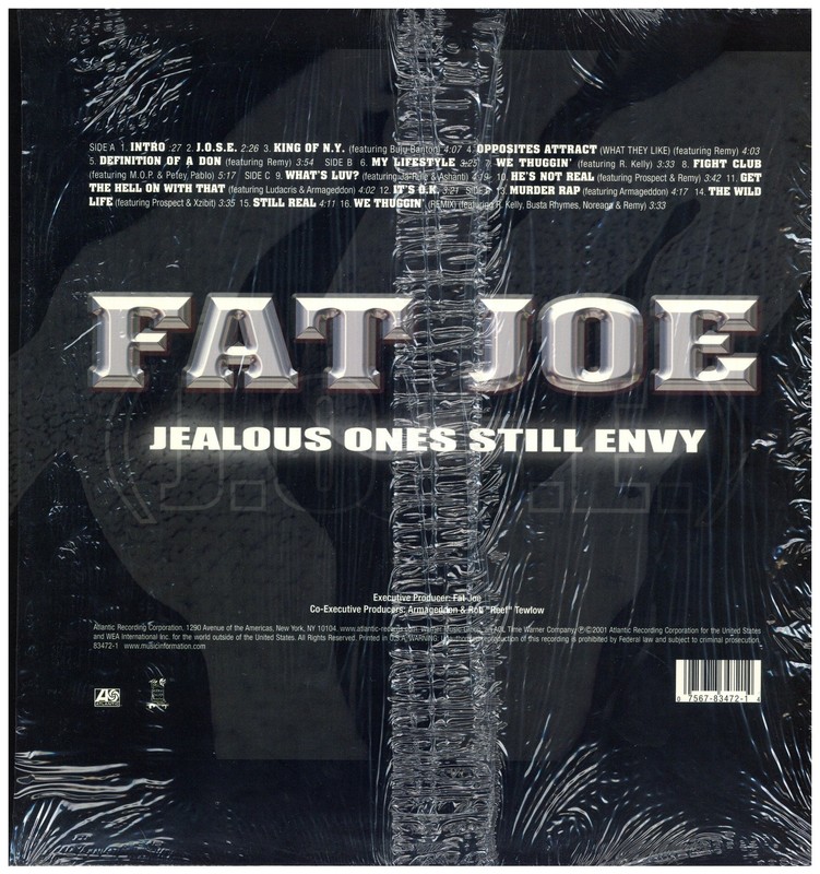 Fat Joe - Jealous Ones Still Envy (J.O.S.E.) '01 2xLP US ORG!EX+/EX+ W/S gallery