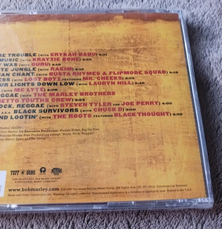 New CD Bob Marley Chant Down Babylon 1999 Sealed Marley Boyz Roots Rock Reggae gallery
