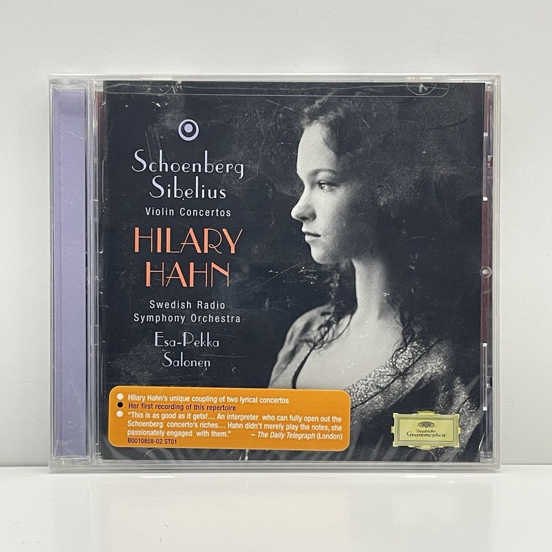 Jean Sibelius, Arnold Schoenberg, Hilary Hahn – Violin Concertos (CD, 2008) NEW