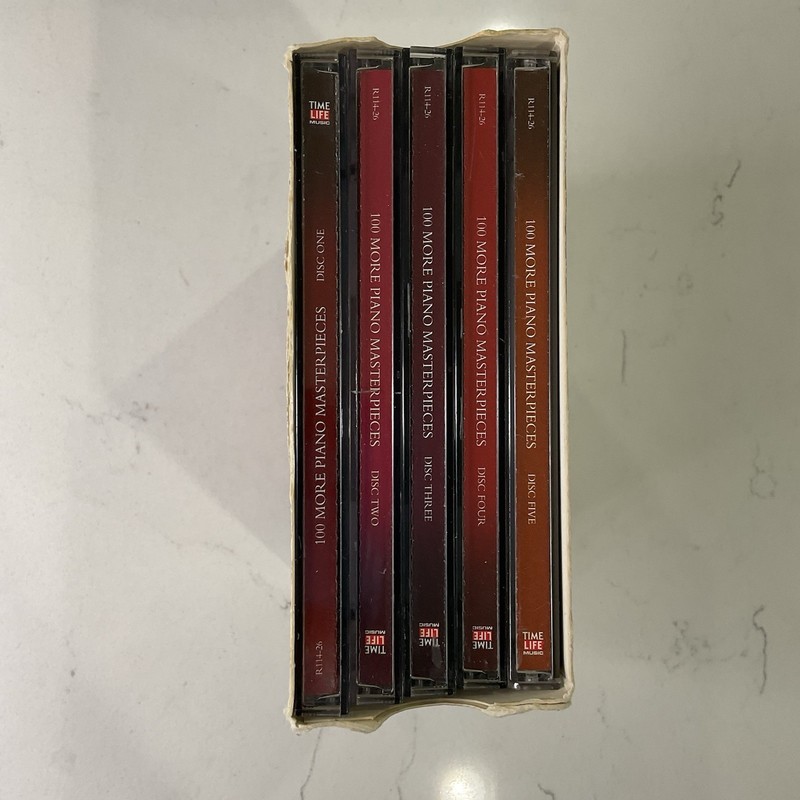 100 More Piano Masterpieces 5CD gallery