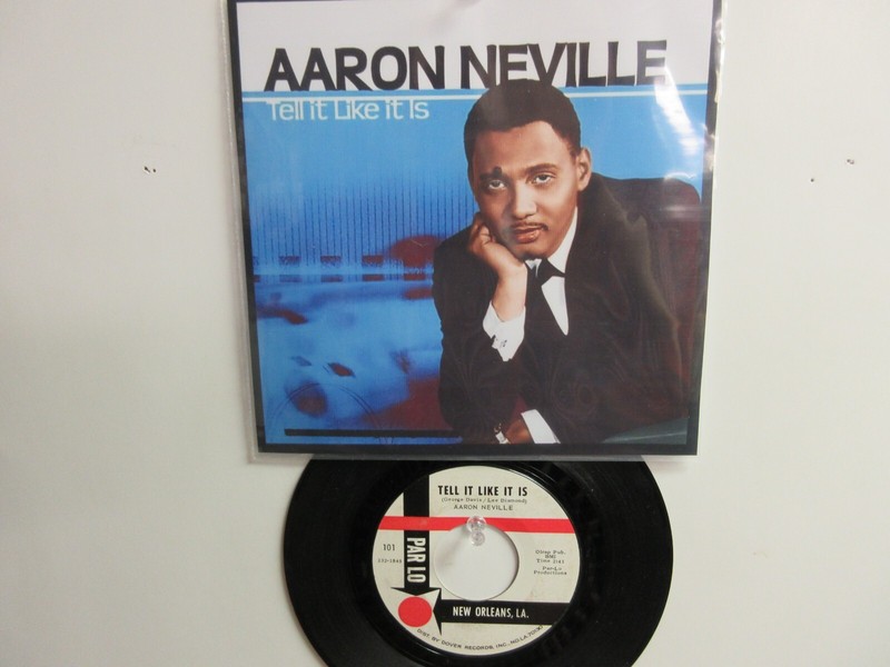 💥 ‘ AARON NEVILLE ‘ HIT 45 + PICTURE [TELL LIKE IT IS] 1966 ! 💥
