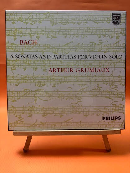 ARTHUR GRUMIAUX – BACH: 6 SONATAS AND PARTITAS FOR VIOLIN SOLO 3LP 200g GERMANY