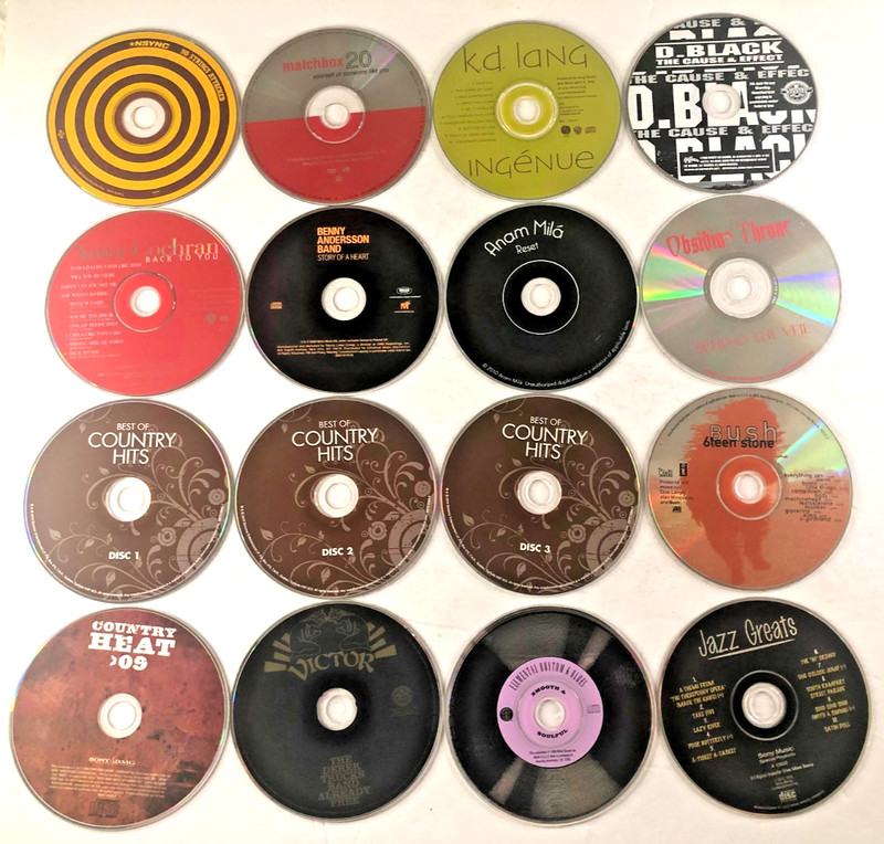 CD's Pick Choose your own-LOT #9C-Country, Rock, Rap, R&B -Combined S/H