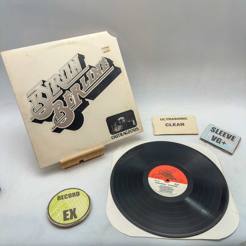 Byron Berline- Outrageous EX/VG+ Ultrasonic Clean 1980