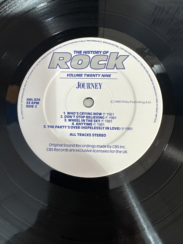 Toto - The History Of Rock (Volume Twenty Nine), 2xLP, (Vinyl) B2 NM gallery