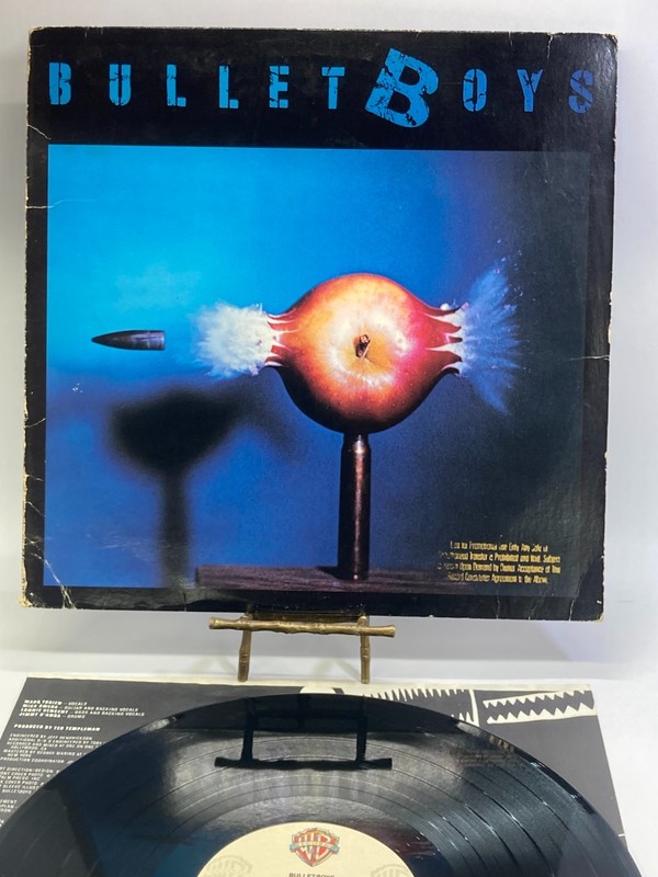 Bulletboys Bullet Boys Vintage Vinyl LP 1988 Warner Bros. Record 1-25782