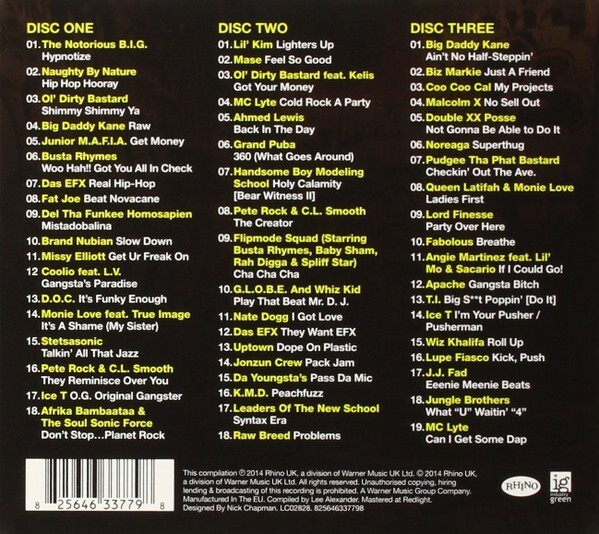 Various Artists Hip Hop The Collection 3 CDS New CD