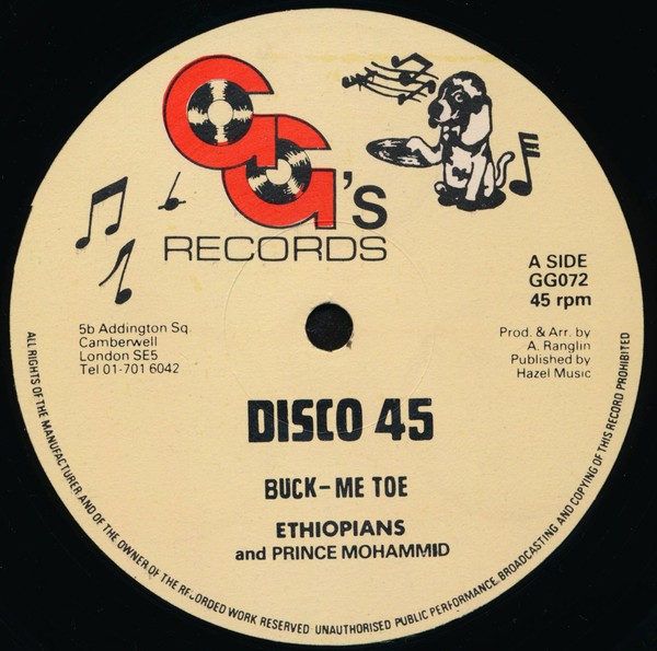 The Ethiopians And Prince Mohammed / Larry Marshall & Trinity – Buck-Me Toe / Na