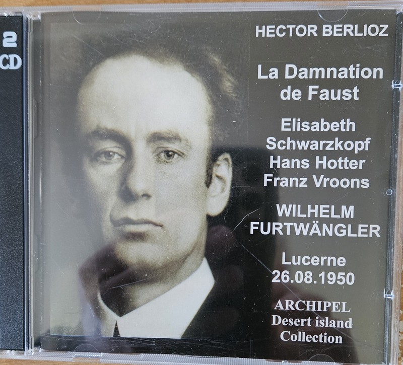 Berlioz: La Damnation de Faust (Archipel ARPCD 0008-2 2 CDs) Lucerne 1950