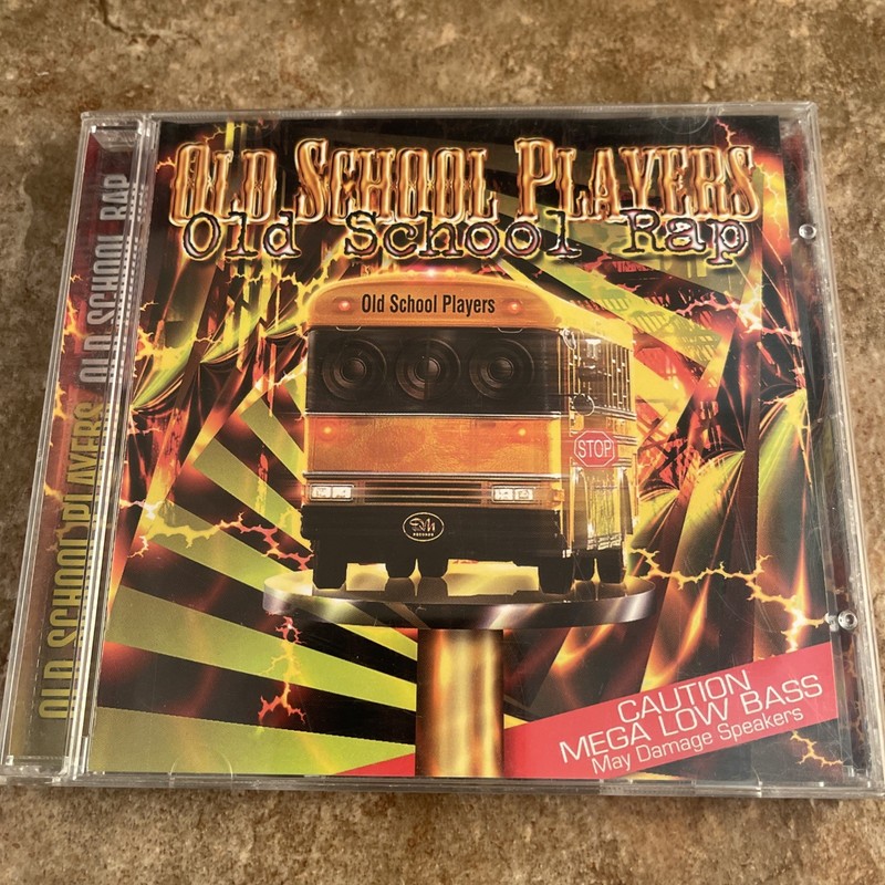 OLD SCHOOL PLAYERS: Old School Rap [CD]- Mega Low Bass