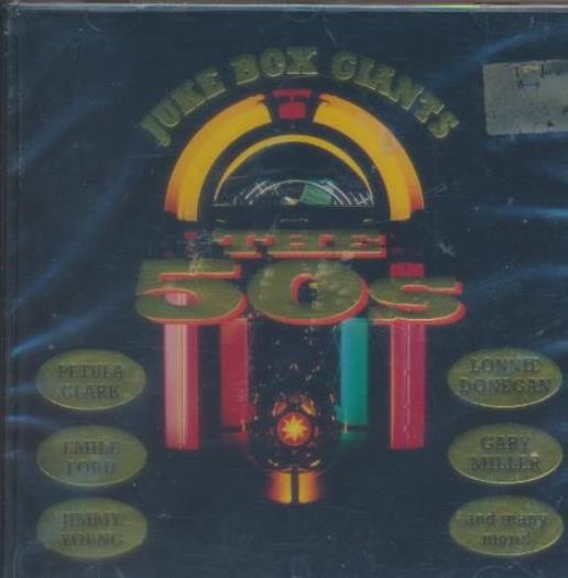 Juke Box Giants: The Fifties MUSIC AUDIO CD pop rock & roll 1950s hits 1993 NEW