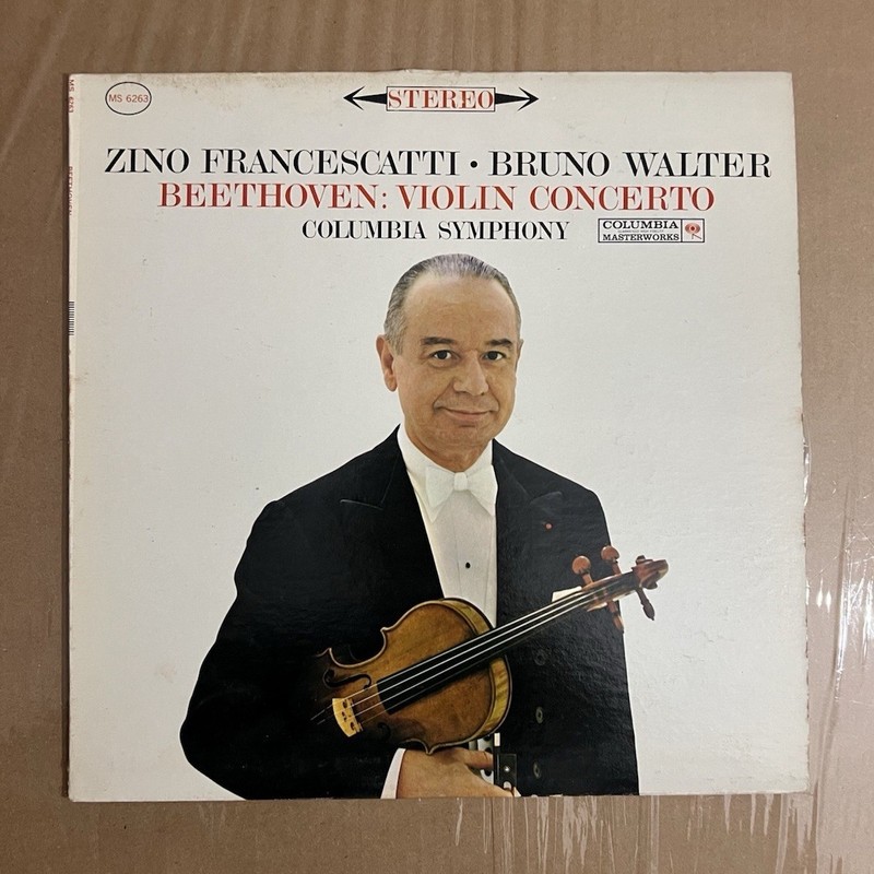 Beethoven Violin Concerto Francescatti/Walter Stereo MS 6263