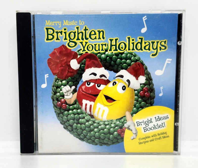 VTG 2000 M&M MARS ~ MERRY MUSIC TO BRIGHTEN YOUR HOLIDAYS CD (2001) BMG MUSIC