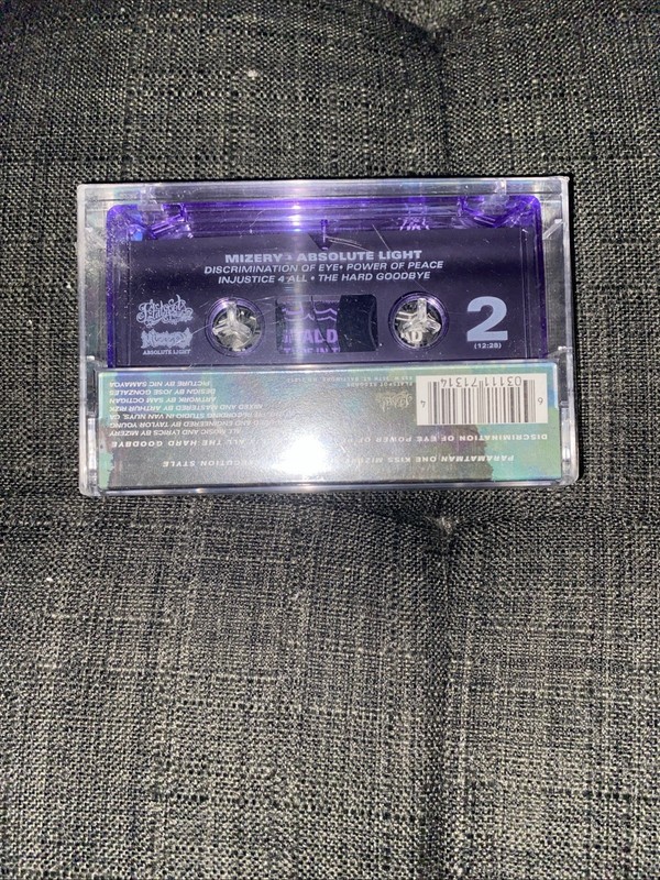 Cassette Tape Misery Absolute Light 2016 New Sealed gallery