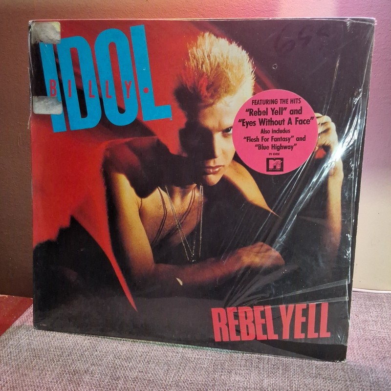 Billy Idol-Rebel Yell 1983-Chrysalis FV 41450- 1983-Vinyl LP-Shrink/Hype/Sleeve