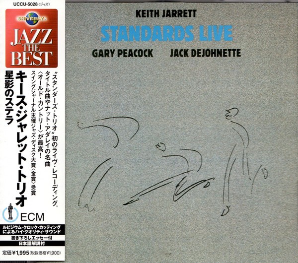 CD KEITH JARRETT TRIO Standards Live UCCU5028 JAPAN