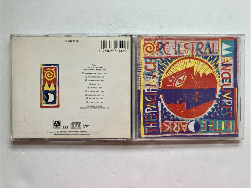 The Pacific Age by Orchestral Manoeuvres in the Dark (O.M.D.) (CD, 1986, A&M...