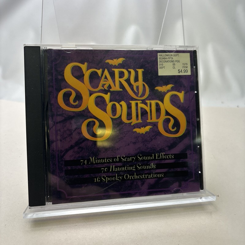 Scary Sounds CD by Various Artists (CD, Wal-Mart)