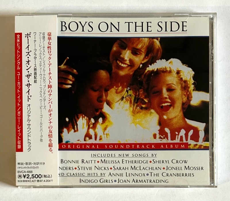 BOYS ON THE SIDE OST JAPAN PROMO CD w/OBI BONNIE RAITT STEVIE NICKS S. CROW E01