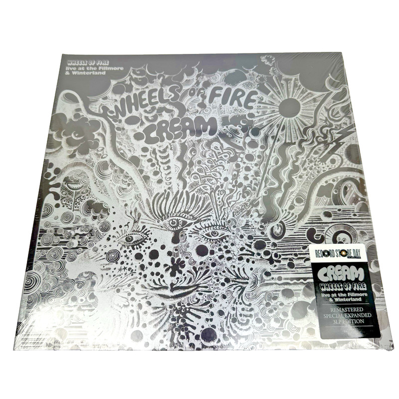 Cream Wheels Of Fire Live 3xLP The Fillmore & RSD 2026 Record Store Day
