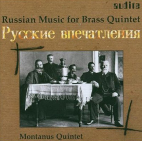 Montanus Quintet : Russian Music for Brass Quintet CD (2009) Fast and FREE P & P