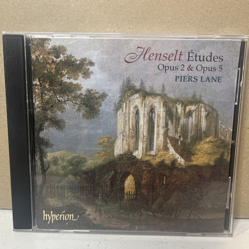 Adolf Von Henselt : Piano Etudes (Lane) CD (2005) Opus 2 & Opus 5 Piers Lane