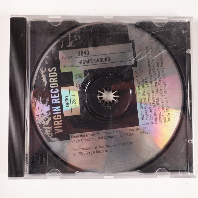 UB40 Higher Ground CD Promo Single gallery